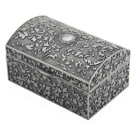 aluminum metal trinket box|small metal trinkets.